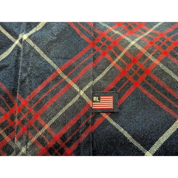 NWT Ralph Lauren Polo Jeans Co Shirt Mens XL NavyRedWhite Plaid ButtonDown - Picture 11 of 14